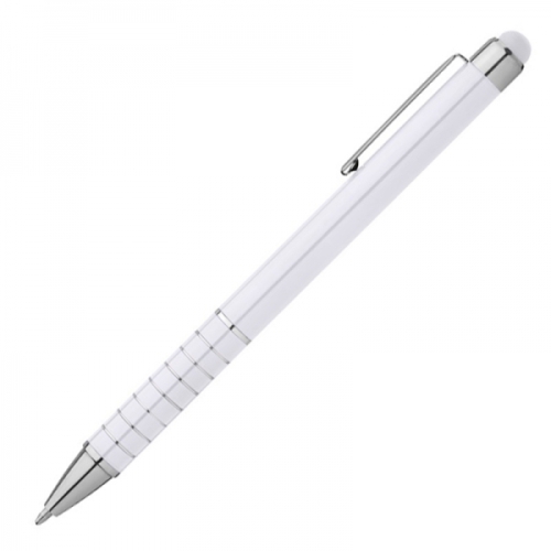 Długopis metalowy touch pen LUEBO biały 041806 (3)