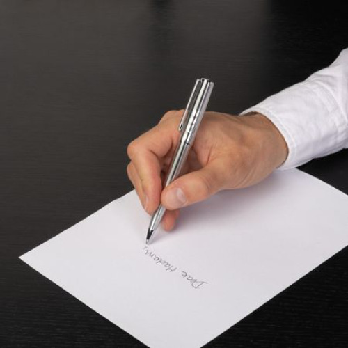 Długopis Label Chrome Srebrny HSH2094B (5)