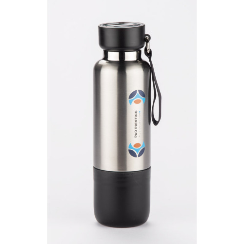 Butelka termiczna ze smyczką RON 500 ml Czarny 16243-02 (14)