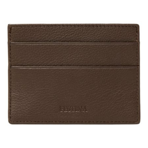 Etui na karty Button Brown Brązowy FLC326Y (2)