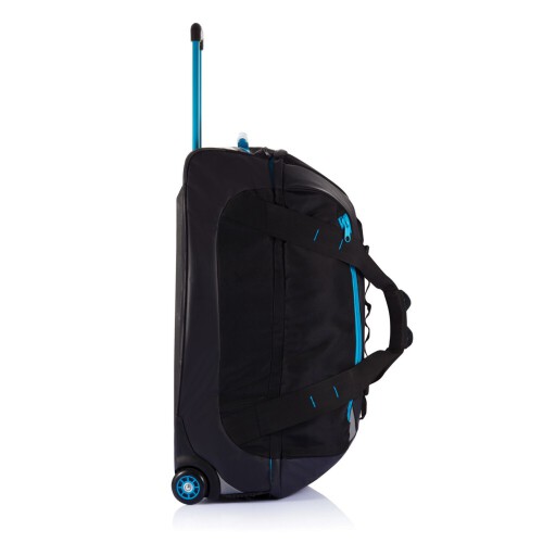 Duża torba sportowa, podróżna na kółkach niebieski, czarny P750.005 (2)