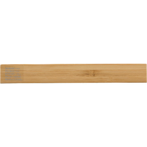 Bambusowy otwieracz do butelek, poziomica Brązowy V4892-17 (4)