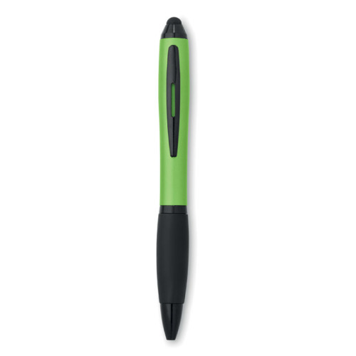 Przekręcany długopis z metaliz zielony MO8747-09 