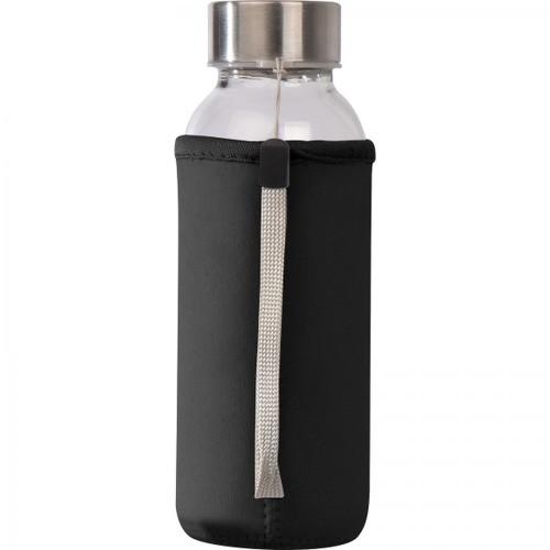 Butelka szklana z pokrowcem 300 ml LOTTE Czarny 6098503 (6)