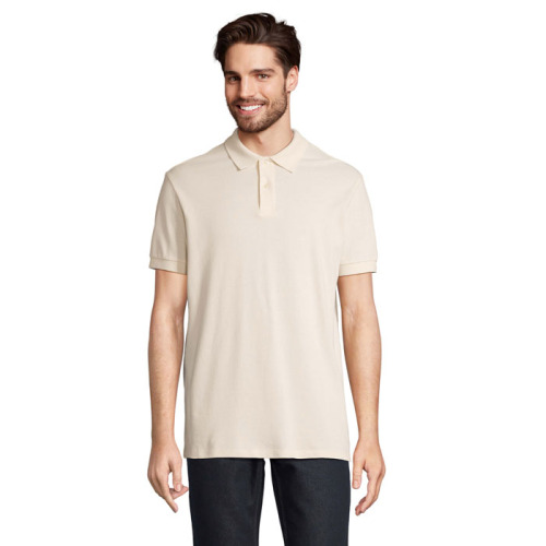 PACIFIC MEN POLO Natural S04439-NA-M 