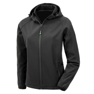 Damska kurtka softshell 3-warstwowa z kapturem
