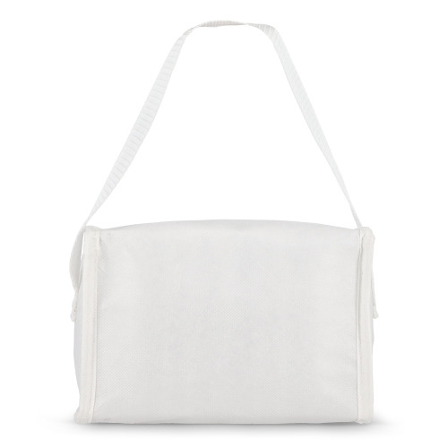 R-PET 6 Torba chłodząca na puszki z włókniny 20 x 13 x 12,5 cm 75g/m² Biały LT95390-N0001 (1)