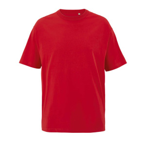 BOXY MEN T-SHIRT OVERSIZE Bright Rojo