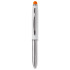 Długopis Stylus Shine+rysik Biały / pomarańczowy LT87794-N0126 (3) thumbnail