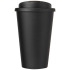 Kubek Americano® Eco z recyklingu o pojemności 350 ml z pokrywą odporną na zalanie Czarny 21042590 (2) thumbnail