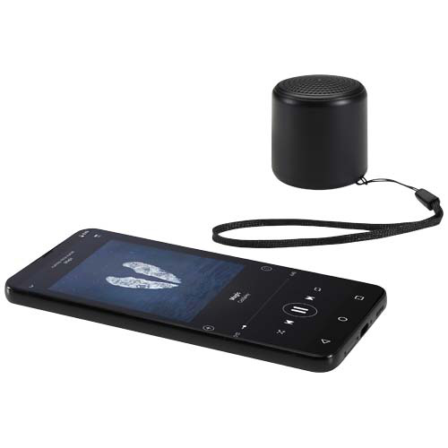 Velkis głośnik bezprzewodowy Bluetooth® o mocy 3 W z tworzyw sztucznych pochodzących z recyklingu Czarny 12448590 (5)