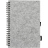 Notatnik A5 w linie BRENDA Szary 2374407 (3) thumbnail