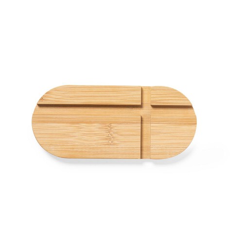 Bambusowy stojak na telefon, stojak na tablet drewno V0266-17 (4)