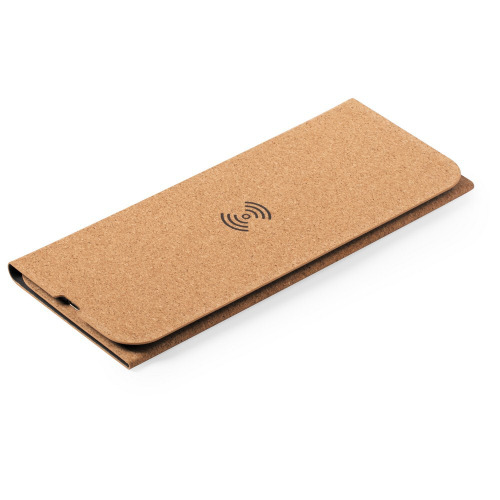 Korkowa podkładka pod mysz, ładowarka bezprzewodowa 5W, stojak na telefon Neutralny V0388-00 (5)