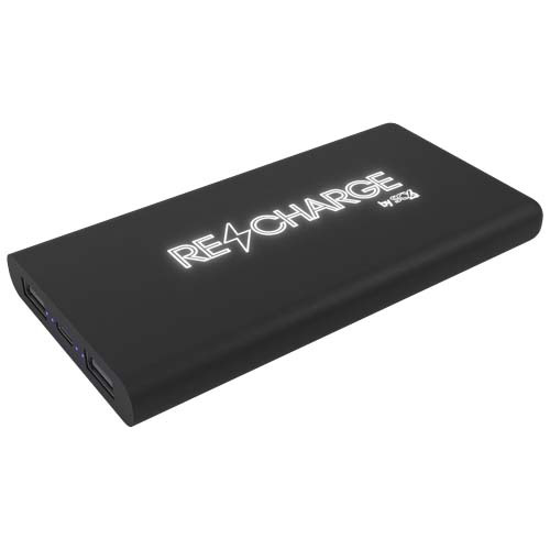 SCX.design P40 podświetlany bezprzewodowy powerbank 10 000 mAh Czarny 2PX06090 