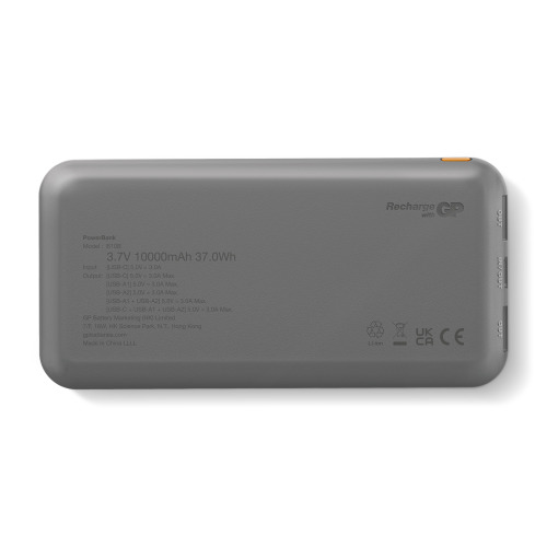 GP B+ Series Powerbank 10000 mAh Czarny LT45102-N0002 (3)