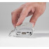 Głośnik bezprzewodowy z powerbankiem SOUND 4000 mAh Srebrny 09091-00 (6) thumbnail