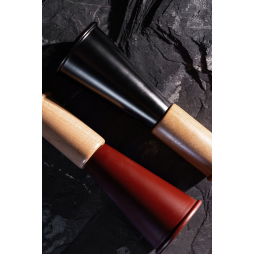 Młynek do soli i pieprzu GURKEN, średni, ciemnoczerwony/brązowy Brązowy 5018624- (1)