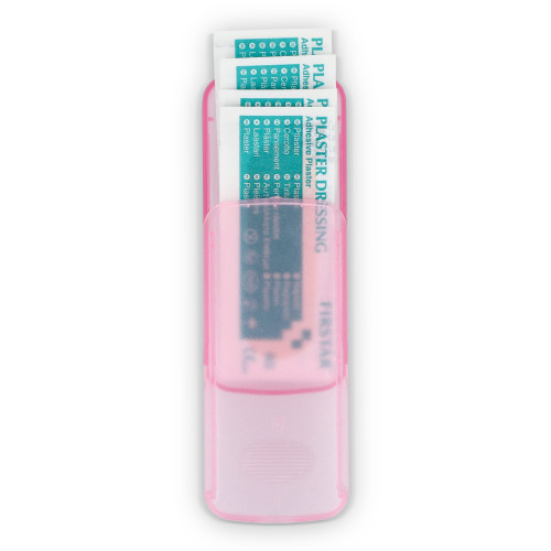 Pudełko z 5 plastrami z polietylenu (56 × 18 mm) Różowy LT90320-N0076 (1)