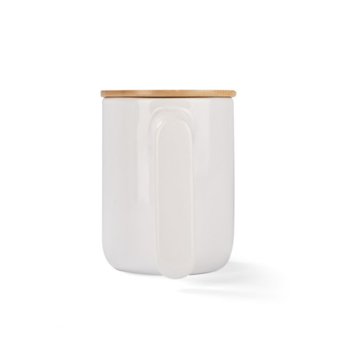Kubek ceramiczny VIVIAN 420 ml Biały 16040-01 (4)