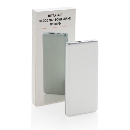 Ultra szybki power bank 10000 mAh z PD Biały P324.673 (10)