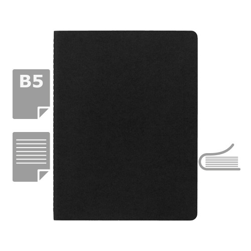 Zeszyt MOLESKINE Cahier Journal ok. B5 Czarny VM040-03 