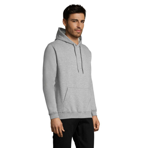SNAKE sweter z kapturem grey melange S47101-GY-XXL (2)