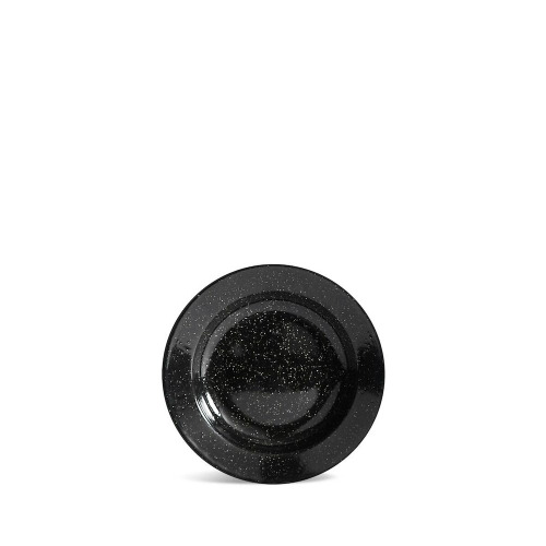 DORIS EMALIOWANY TALERZ, CZARNY Czarny 5018414- 