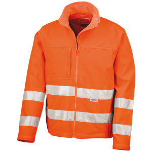 Kurtka Softshell Klasyczna Hi-Vis