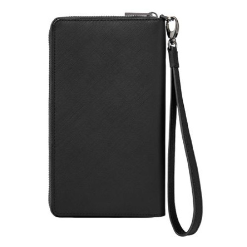Portfel podróżny Double B Saffiano Black Czarny HLL526A (2)