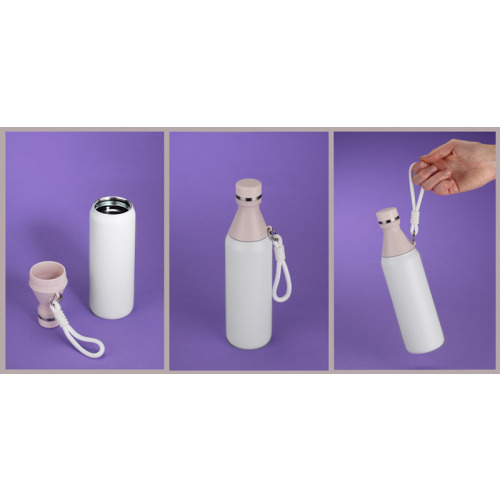 Butelka ELI 500 ml Różowy 16247-21 (9)