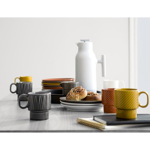 Talerz COFFEE & MORE 20 cm, biały Biały 5017347- (16)