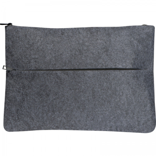 Teczka na dokumenty z filcu z recyklingu FRANCIS Ciemnoszary 6386677 (2)