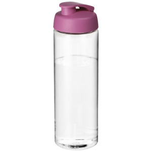 Bidon H2O Vibe o pojemności 850 ml z otwieranym wieczkiem Przezroczysty