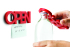 Otwieracz do butelek z magnesem Open Czerwony QL10239-RD (5) thumbnail