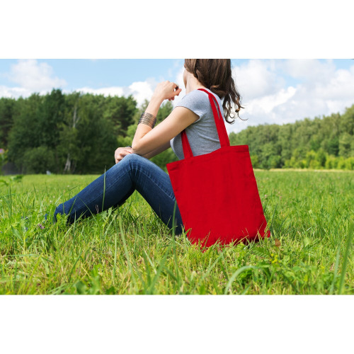 Torba bawełniana na zakupy | Hall Czerwony V8481-05 (1)