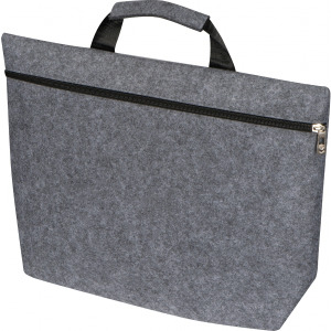 Torba na laptopa RPET LUGANO 370 g/m2 Szary