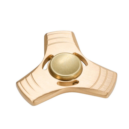Aluminiowy mini Fidget Spinner Złoty EG 028798 (2)