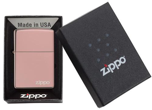 Zapalniczka Zippo Classic z logo Rose Gold ZIP60005213 (3)