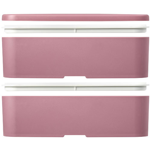MIYO Renew dwuczęściowy lunchbox Różowy 21018241 (5)
