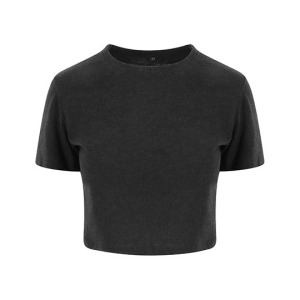 T-shirt Damski Crop Slim Triblend