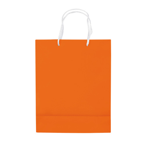 Papierowa torba średnia Pomarańczowy LT91512-N0026 (2)