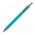 Długopis z aluminium z recyklingu, półżelowy KAROLINE Turkusowy 1444014 (3) thumbnail