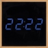 Zegar na biurko beżowy 246213 (1) thumbnail