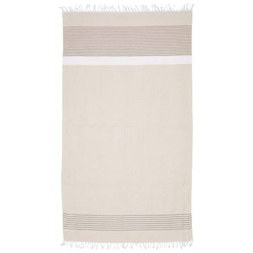 Citizen Green Seabeach fouta o wymiarach 100 x 180 cm Beżowy 1PZ03402 (2)