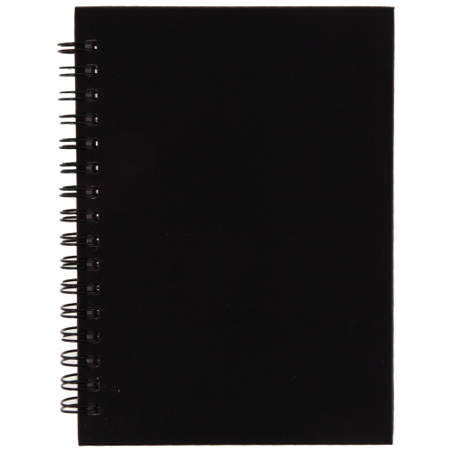 Notatnik A6 (kartki w linie) czarny V2580-03 (1)