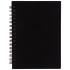 Notatnik A6 (kartki w linie) czarny V2580-03 (1) thumbnail