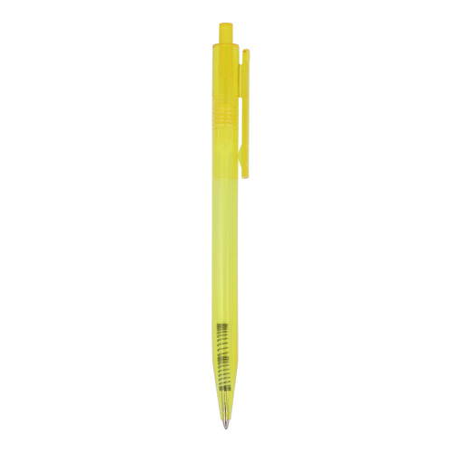 Przezroczysty długopis Kuma Transparentny / żółty LT87878-N0441 (2)