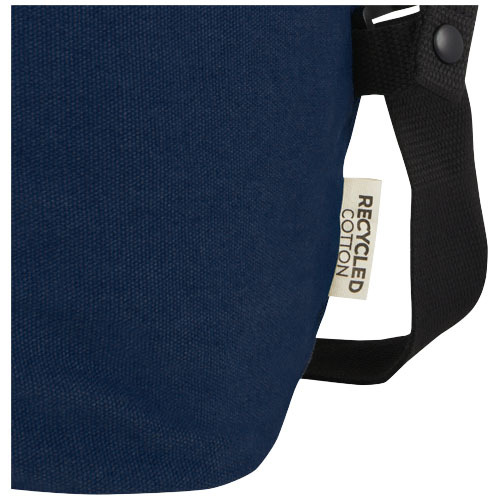 Joey sportowa torba podróżna o pojemności 25 l z płótna z recyklingu z certyfikatem GRS Granatowy 12068155 (7)