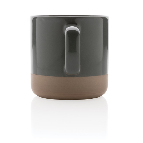 Kubek ceramiczny 300 ml Szary P434.112 (2)